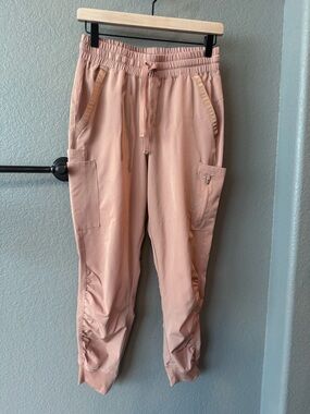 WhisperLite Calla Women's 6-Pocket Ruched Leg Cargo Scrub Pants